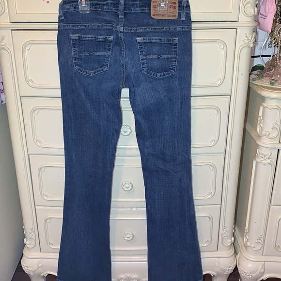 Express Jeans Cetine Size 4L bootcut/ flared - Picture 2 of 7